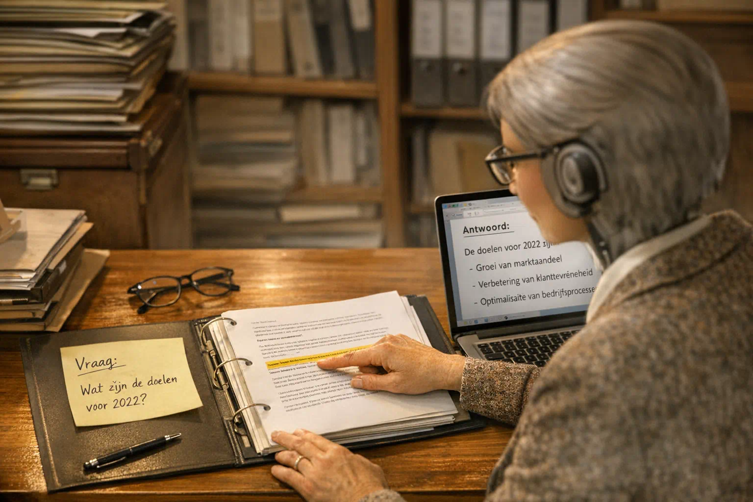 librarian-consulting-manual-before-ai-answer-rag-metaphor